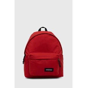 Ruksak Eastpak červená farba, veľký, s nášivkou, EK0006201O91