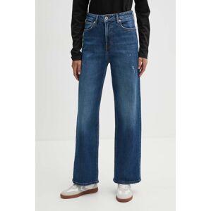 Rifle Pepe Jeans STRAIGHT JEANS UHW dámske, vysoký pás, PL204731HV4