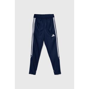 Detské tepláky adidas Performance TIRO23 L PNT tmavomodrá farba, s nášivkou, HS3544