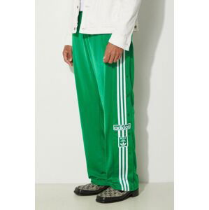 Tepláky adidas Originals Adibreak zelená farba, s nášivkou, IY9923