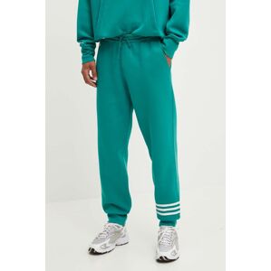 Tepláky adidas Originals tyrkysová farba, jednofarebné, JF9151