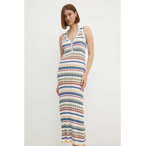 Šaty Pepe Jeans IRIS DRESS maxi, priliehavá, PL953573