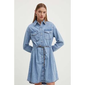 Bavlnené šaty Karl Lagerfeld Jeans mini, rovný strih, 245J1303