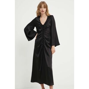 Šaty By Malene Birger LAVENDE maxi, áčkový strih, Q71625029