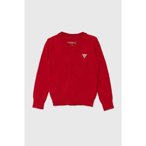 Detský sveter Guess červená farba, tenký, N4YR02 Z2VV0