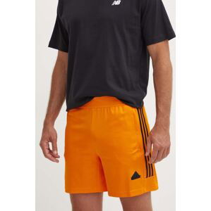 Šortky adidas Tiro pánske, oranžová farba, IY4491