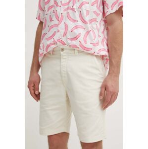 Šortky Pepe Jeans CARPENTER SHORT pánske, béžová farba, PM801101