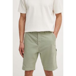 Šortky Pepe Jeans CARPENTER SHORT pánske, zelená farba, PM801101