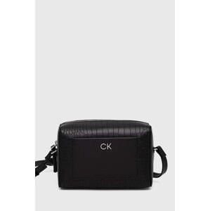 Kabelka Calvin Klein čierna farba, K60K612140