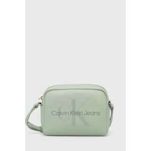 Kabelka Calvin Klein Jeans zelená farba, K60K612220