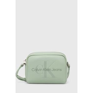 Kabelka Calvin Klein Jeans zelená farba, K60K612220