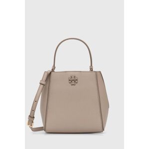 Kožená kabelka Tory Burch McGraw Small béžová farba, 158500.200