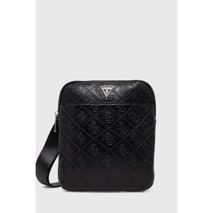Malá taška Guess MILANO čierna farba, HMMIDE P4323