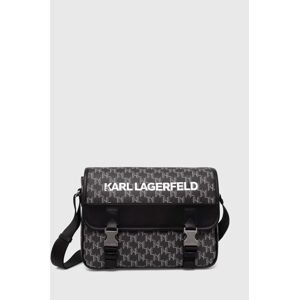 Taška Karl Lagerfeld čierna farba, 245M3011