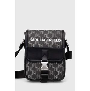 Malá taška Karl Lagerfeld čierna farba, 245M3013