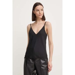 Top Calvin Klein dámsky, čierna farba, K20K207583