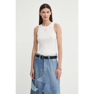 Bavlnený top G-Star Raw šedá farba, D24645-5268