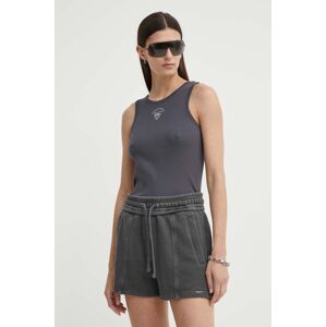 Bavlnený top G-Star Raw šedá farba, D24645-5268