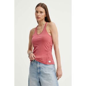 Bavlnený top G-Star Raw ružová farba, D24652-4107