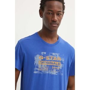 Bavlnené tričko G-Star Raw pánske, s potlačou, D24682-C506