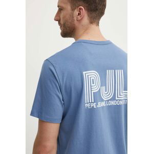 Bavlnené tričko Pepe Jeans AARON pánske, s potlačou, PM509426
