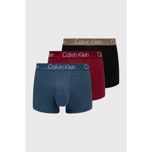 Boxerky Calvin Klein Underwear 3-pak pánske,zelená farba,000NB2970A