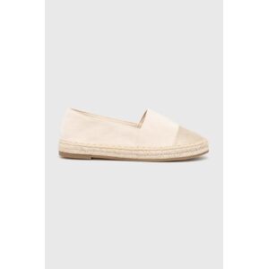 Espadrilky Answear Lab béžová farba