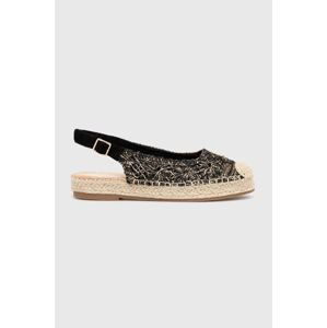 Espadrilky Answear Lab čierna farba