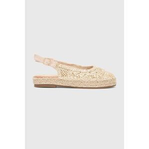 Espadrilky Answear Lab béžová farba