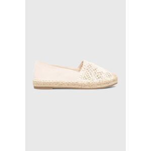 Espadrilky Answear Lab béžová farba