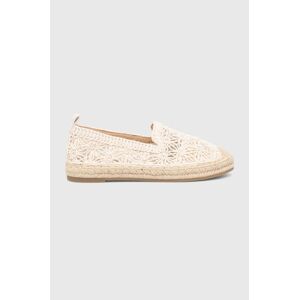 Espadrilky Answear Lab béžová farba