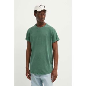 Bavlnené tričko G-Star Raw x Sofi Tukker pánske, zelená farba, jednofarebné