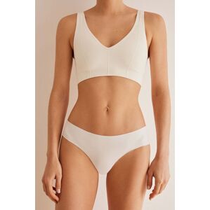 Nohavičky women'secret SINGLE BRIEFS biela farba, 877640