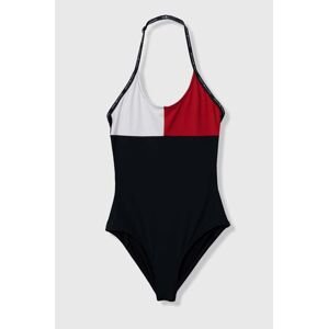 Detské plavky Tommy Hilfiger tmavomodrá farba