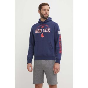 Mikina Nike Boston Red Sox pánska, s kapucňou, s potlačou