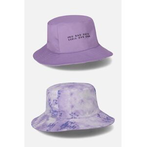 Detský bavlnený klobúk Coccodrillo fialová farba, bavlnený