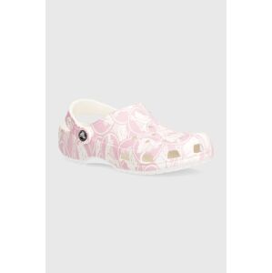 Šľapky Crocs Classic Duke Print Clog dámske, ružová farba, 210003