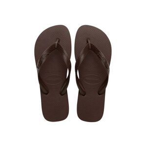 Žabky Havaianas TOP SENSES dámske, hnedá farba, na plochom podpätku, 4149369.0727