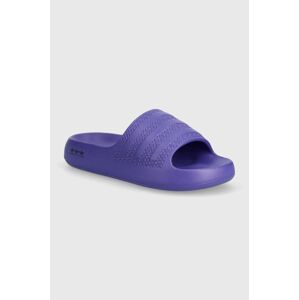 Šľapky adidas Originals ADILETTE AYOON W dámske, fialová farba, na platforme, IE5619