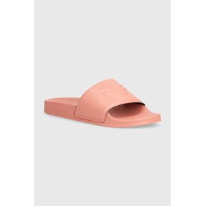 Šľapky adidas Originals ADILETTE TREFOIL pánske, ružová farba, IF3680