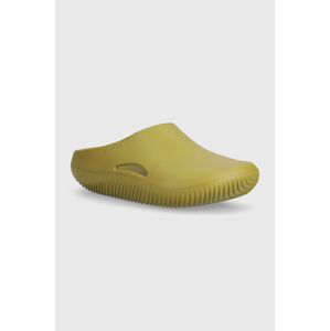 Šľapky Crocs Mellow Recovery Clog zelená farba, 208493