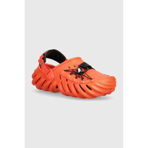 Šľapky Crocs Echo Reflective Laces Clog oranžová farba, 210004