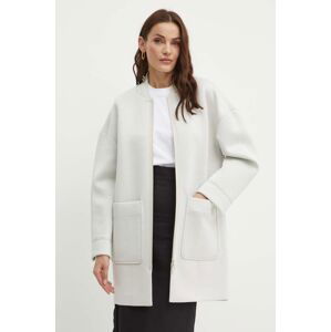 Kabát MAX&Co. dámsky, šedá farba, prechodný, 2416901012200