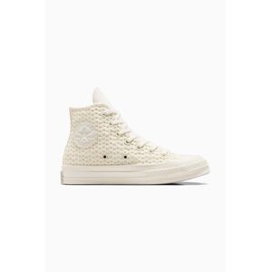 Tenisky Converse Chuck 70 dámske, béžová farba, A07534C