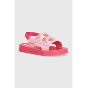 Detské sandále Ipanema SOFT BABY fialová farba