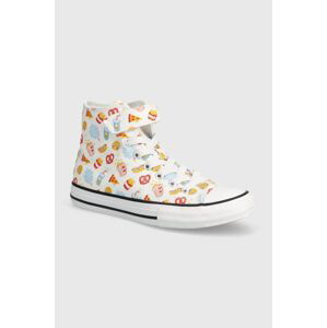 Detské tenisky Converse A07377C biela farba