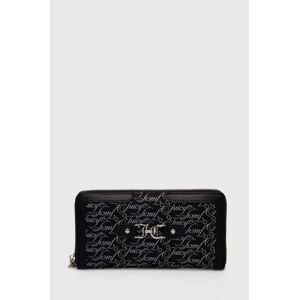Peňaženka Juicy Couture dámska, čierna farba, WEJQN5492WZC