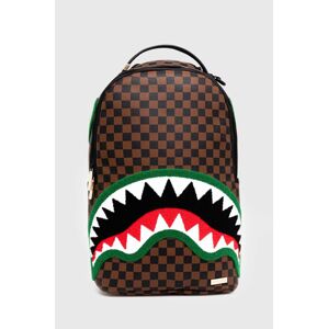 Ruksak Sprayground hnedá farba, veľký, vzorovaný, 910B5961NSZ