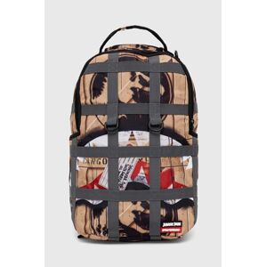 Ruksak Sprayground žltá farba, veľký, vzorovaný, 910B5476NSZ