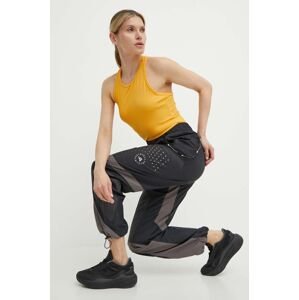 Tréningové nohavice adidas by Stella McCartney čierna farba, IN3621